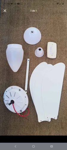 Ventilador de teto.