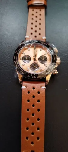 Relógio Cronógrafo Safira Máquina Seiko