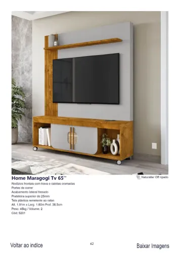 Home Maragogi Tv 65'' 1.60m