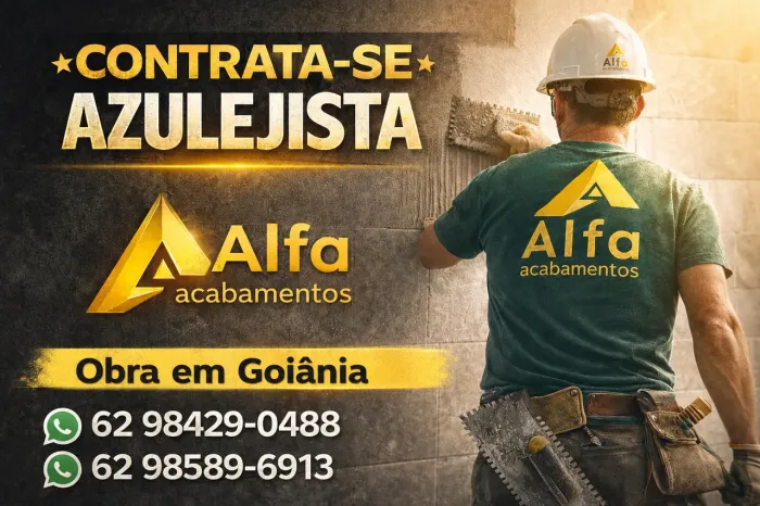 CONTRATA-SE AZULEJISTAS