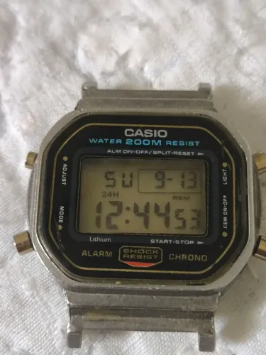 Relógio Casio G Shock dw 5400 com módulo 991