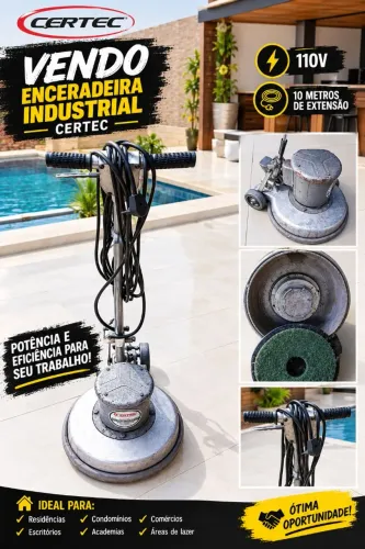 Enceradeira industrial, certec