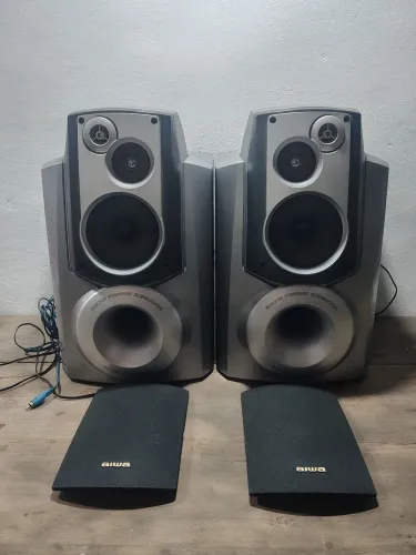 Par de caixas de som AIWA SX - WNF959YL