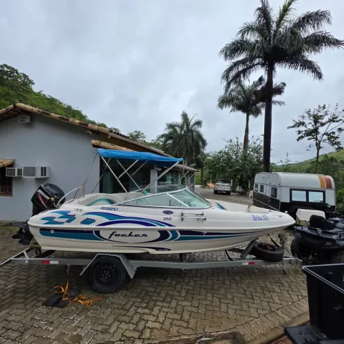 ? Lancha Focker 190 - 19 pés - Ano 2007 - Mercury 90 HP