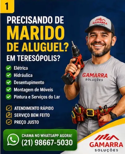 Marido de Aluguel em Teresópolis | Encanador, Eletricista, Desentupimento e Reformas