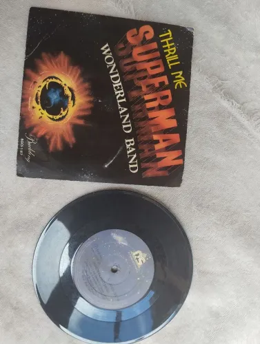 Disco vinil antigo thrill me supermen Wonderland 1978