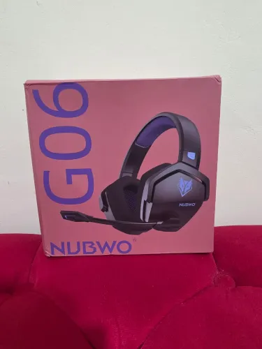 HEADSET SEM FIO NUBWO G06 LACRADO!
