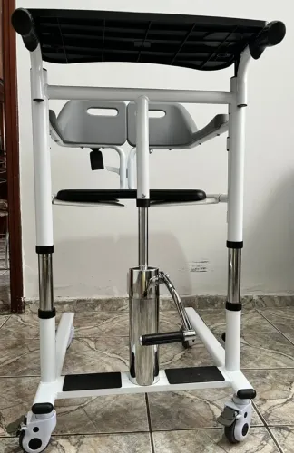 Cadeira de Transferência ( rodas/hidráulica)