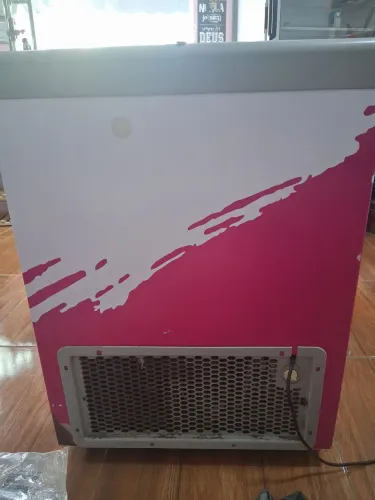 Freezer bem conservado