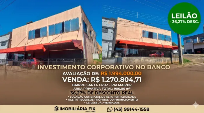 ? Saia do aluguel comercial! Garanta a sede definitiva da sua empresa