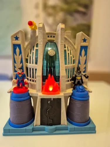 Playset Imaginext Hall Da Justiça Com Batman