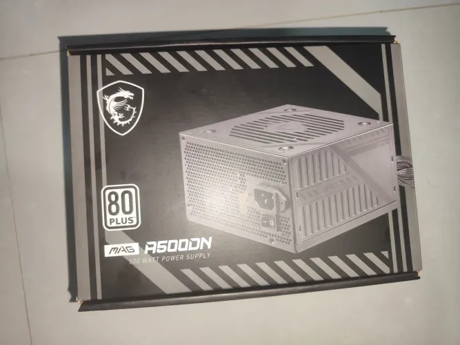 Fonte MSI MAG A500DN 500W 80 Plus