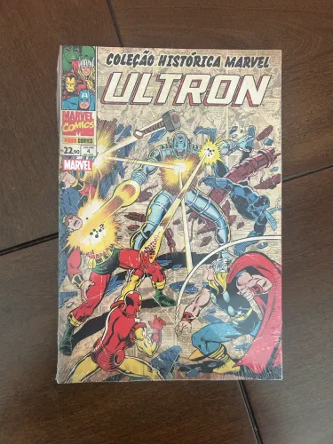 Coleção Histórica Marvel: Os Vingadores - Ultron (nº 4) (LACRADO)