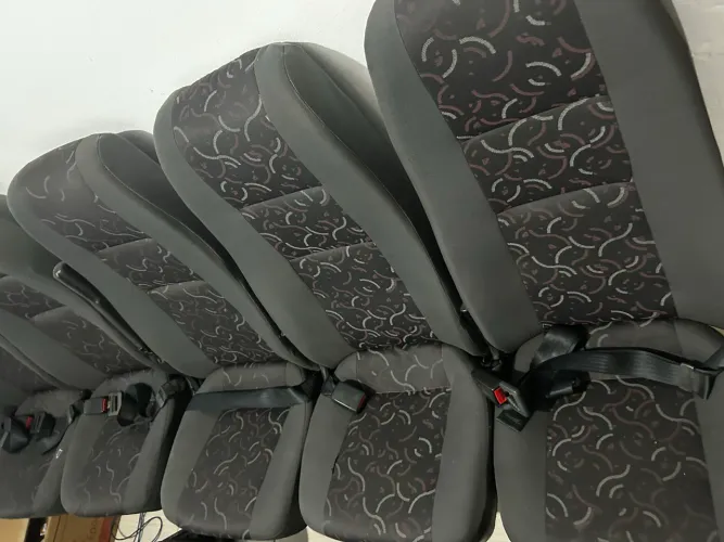 Jogo de Bancos 15 pç. Ducato 2013 minibus banco novos 