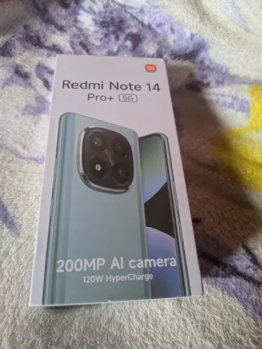 Redmi Note 14 Pro Plus 5g 12gb RAW 256gb Lacrado