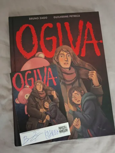 OGIVA com BOOKPLATE AUTOGRAFADO (Usado) - Editora Pipoca & Nanquim