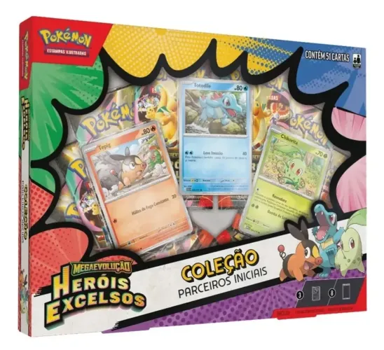 Coleção Parceiros Iniciais Heróis Excelsos