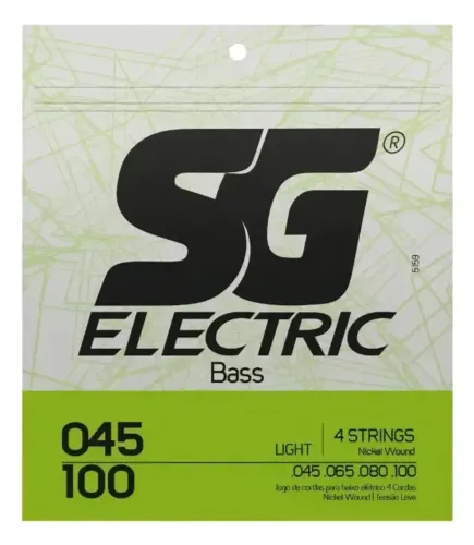 Encordoamento SG BAIXO LIGHT 4 CordaS .045 Níquel