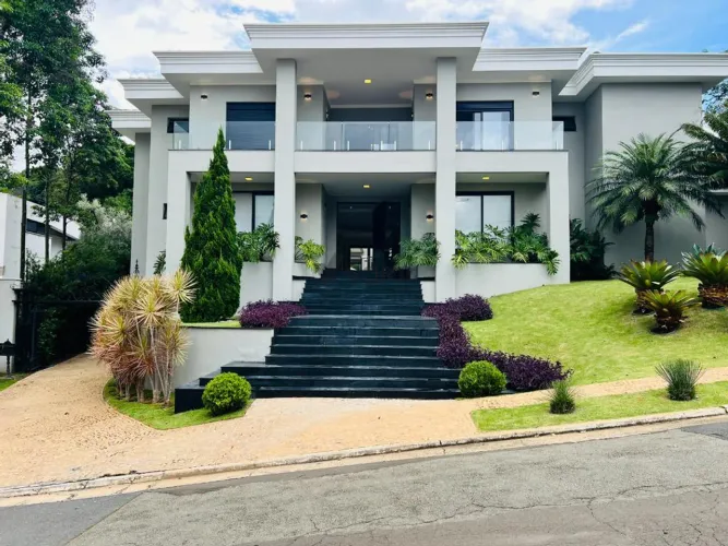 Casa à venda e para alugar em Campinas, Loteamento Alphaville Campinas, com 6 suítes, com