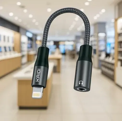 Adaptador Lightning P2 IOS Kaidi KD-163
