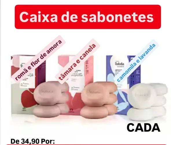Sabonete Natura