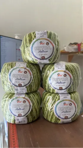 Barbante multicolor 223m