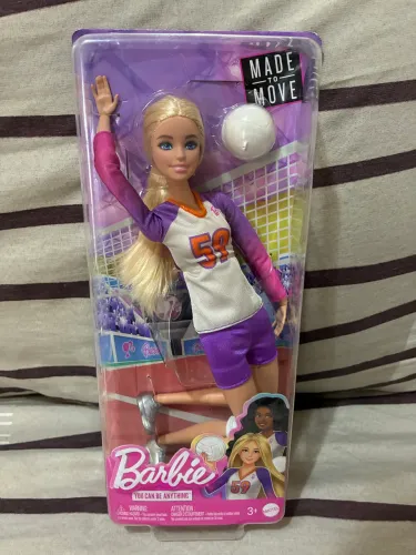 Barbie Made to Move Corpo Tall Lacrada - Jogadora de Volei