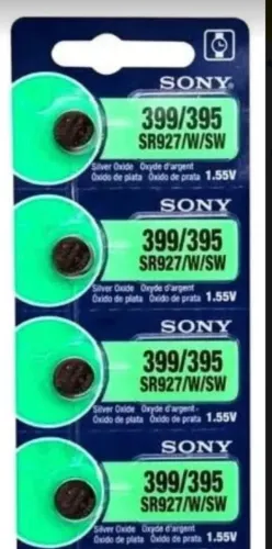 Baterias Pilhas Sony 399/395 Sr 927 1.55v Alcalina Relógio