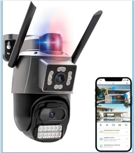Promoção instalação e configuração de câmera
