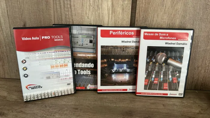 Dvds cursos de home studio