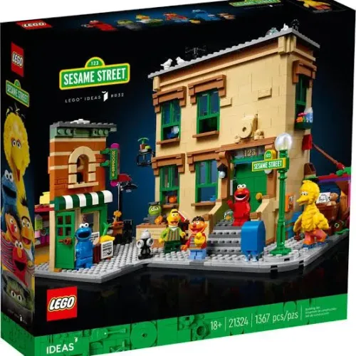Lego Ideas 21324 Vila Sésamo 123 - Novo Lacrado