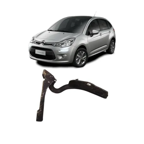 dobradiça de capo lado esquerdo Citroen c3 2013 2021