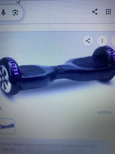 Hoverboard skate elétrico