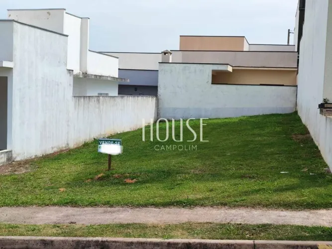 Terreno à venda em Sorocaba, com 160m² | Condomínio de alto padrão Terras de São Francisco