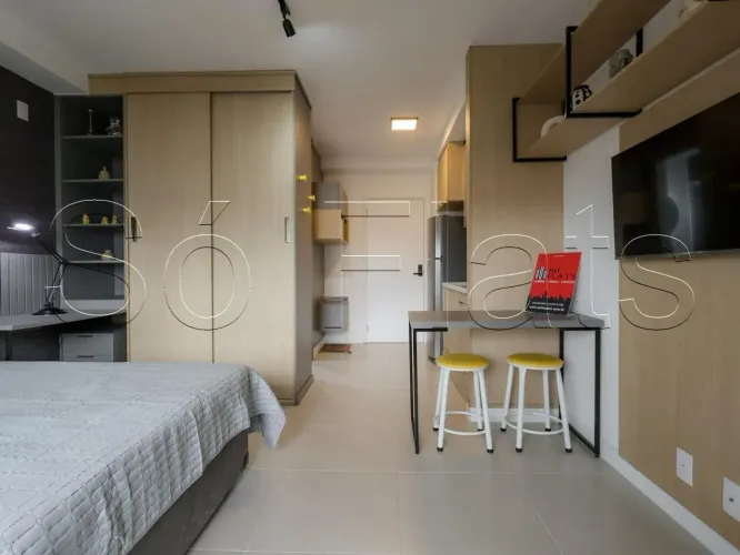 Studio 30m² com varanda na Liberdade perto do Metrô Japão-Liberdade | Co.next Liberdade