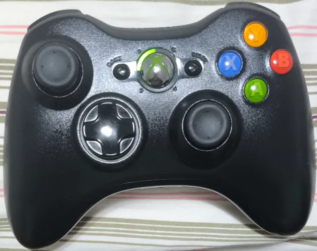 Excelente controle original de Xbox 360 em perfeito estado