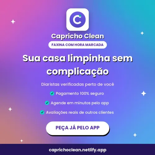 Agende sua Faxina sem Complicação!