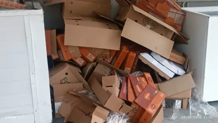 Doação de Papelão