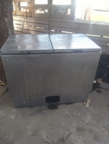 Freezer comercial 2 tampa galopar inox