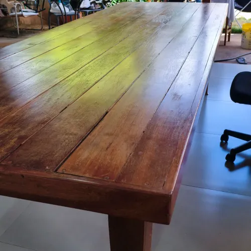 Mesa de madeira jantar