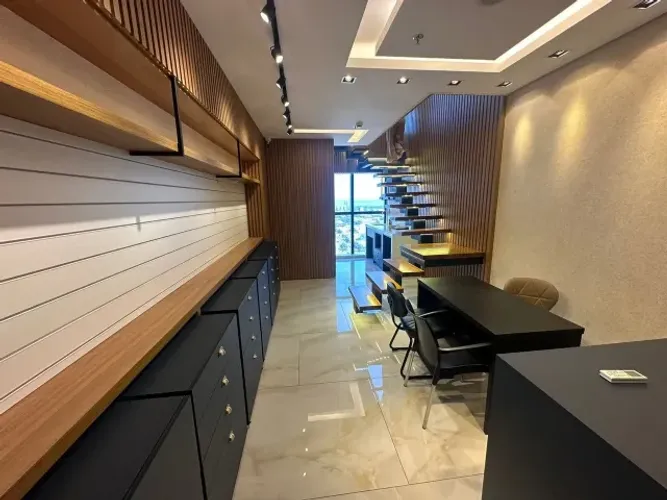 SALA COMERCIAL MOBILIADA - EDIFÍCIO PALMAS BUSINESS CENTER - Cod:98139C:1989