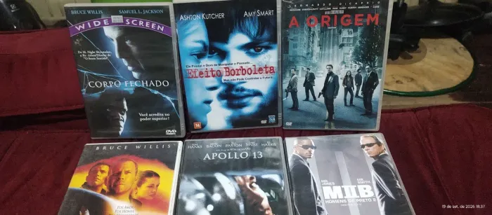 Pacote DVDs Ficção científica