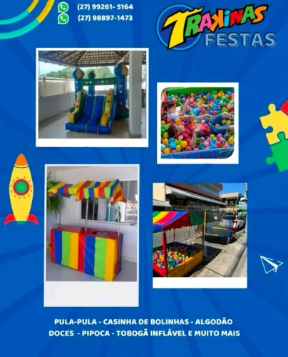 Aluga-se brinquedos para festas