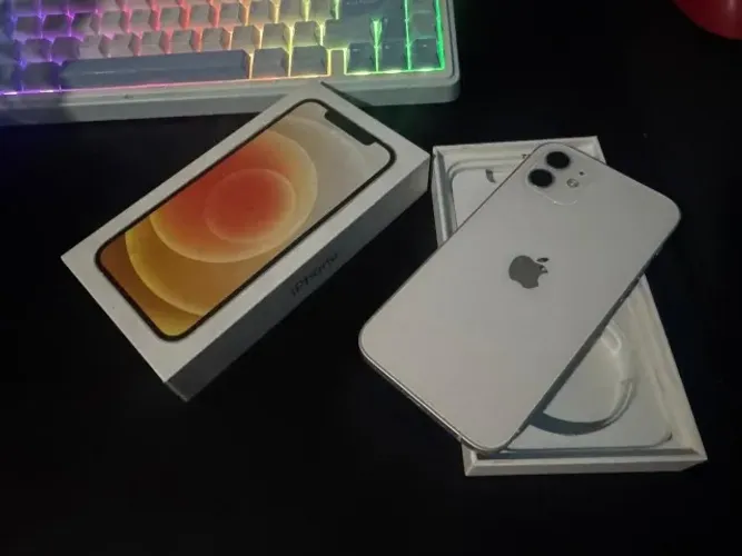 Iphone 12 128gb branco excelente estado