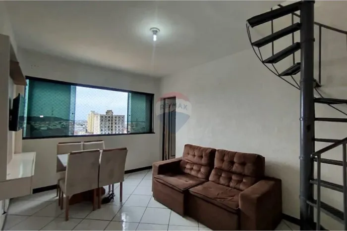 COBERTURA DUPLEX CENTRO DE ARACAJU - 3/4 COM 1 SUITE - EDF. TROPICAL - VISTA RIO SERGIPE