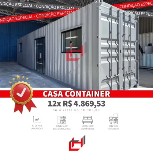 Container CASA por R$ 50.900,00