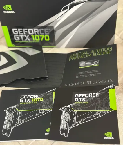 Placa de Vídeo gtx 1070