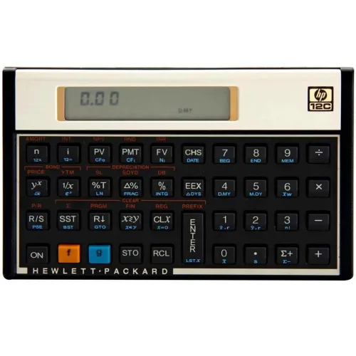 Calculadora financeira HP 12C Gold