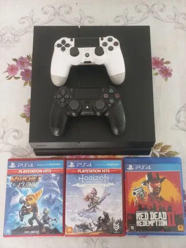 PS4 FAT / SEMI NOVO