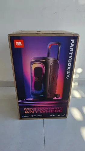 Caixa de som JBL Partybox 330 lacrada